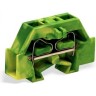 Клемма концевая 2-проводная WAGO CAGE CLAMP® 2.5 мм желто-зеленая 1136325