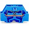 2-проводные клеммы WAGO CAGE CLAMP® 2.50 мм для Ex i с крепежным фланцем 1136361