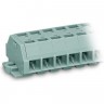 Клеммная колодка 4-проводная 8-полюсная WAGO CAGE CLAMP® для пластин 0..2 мм 1136403