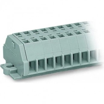 Клеммные колодки 2-проводные WAGO 9-полюсные CAGE CLAMP® 1.5 мм для пластин 0..2 мм 1136458 Клеммные колодки 2-проводные WAGO 9-полюсные CAGE CLAMP® 1.5 мм для пластин 0..2 мм 1136458