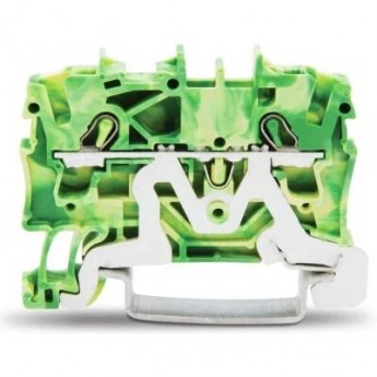 Клеммы с заземлением WAGO TOPJOB® S 2-проводные Push-in CAGE CLAMP® 2.5 мм для DIN-рейки 574561 Клеммы с заземлением WAGO TOPJOB® S 2-проводные Push-in CAGE CLAMP® 2.5 мм для DIN-рейки 574561