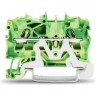 Клеммы с заземлением WAGO TOPJOB® S 2-проводные Push-in CAGE CLAMP® 2.5 мм для DIN-рейки 574561