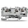 Клемма проходная WAGO TOPJOB S 3-проводная для DIN-рейки Ex e II Push-in CAGE CLAMP 6.00 мм 574564