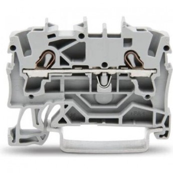 Клемма проходная 2-проводная WAGO TOPJOB® S Push-in CAGE CLAMP® 2.5 мм для DIN-рейки Ex e II 850744 Клемма проходная 2-проводная WAGO TOPJOB® S Push-in CAGE CLAMP® 2.5 мм для DIN-рейки Ex e II 850744