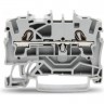 Клемма проходная 2-проводная WAGO TOPJOB® S Push-in CAGE CLAMP® 2.5 мм для DIN-рейки Ex e II 850744